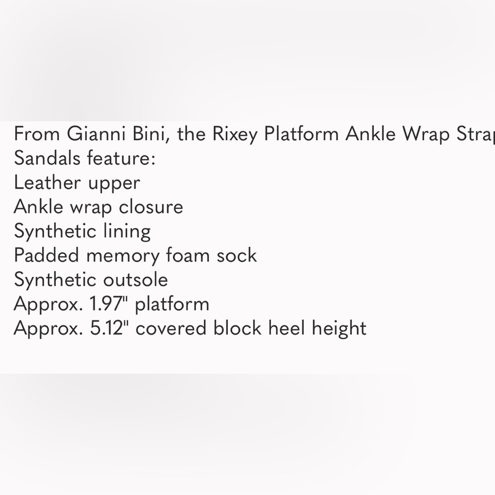 Gianni Bobbi black strap of block heel platform - Picture 5 of 9